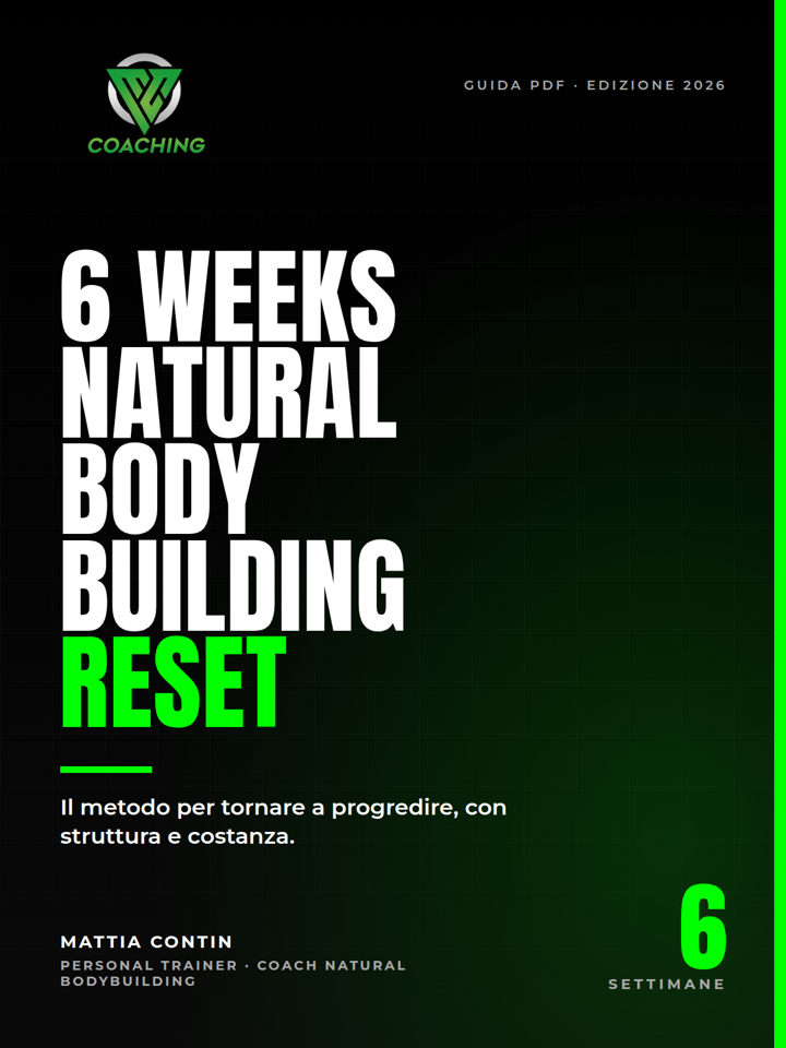 Copertina della guida 6 Weeks Natural Bodybuilding Reset